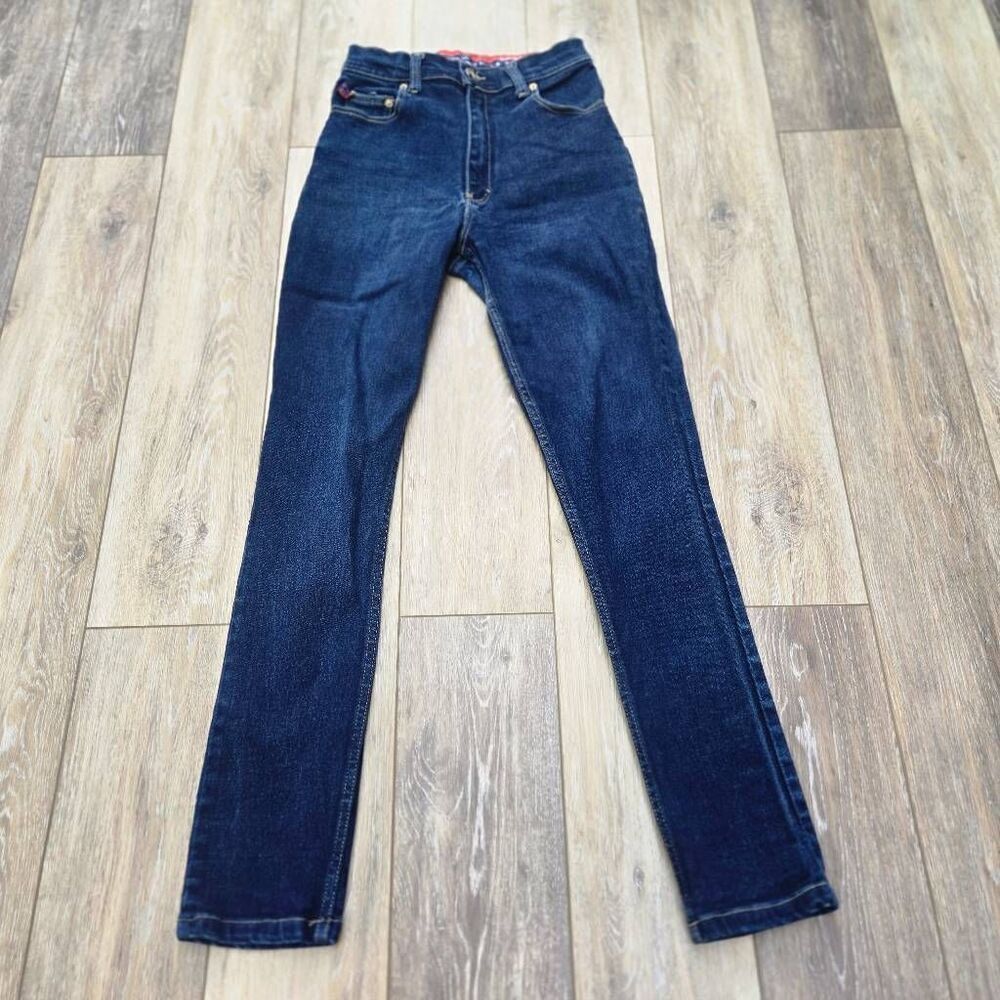 Coogi Australian denim jeans high waist stretch skinny sz 5/6 down under blue